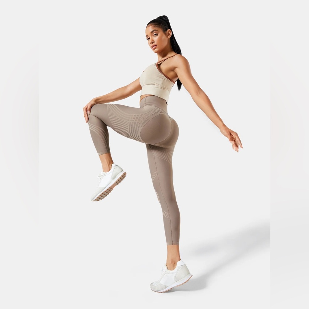FANKA sculpt and lift shaping leggings brand new ORANGE COLOR SIZE S - Picture 4 of 8